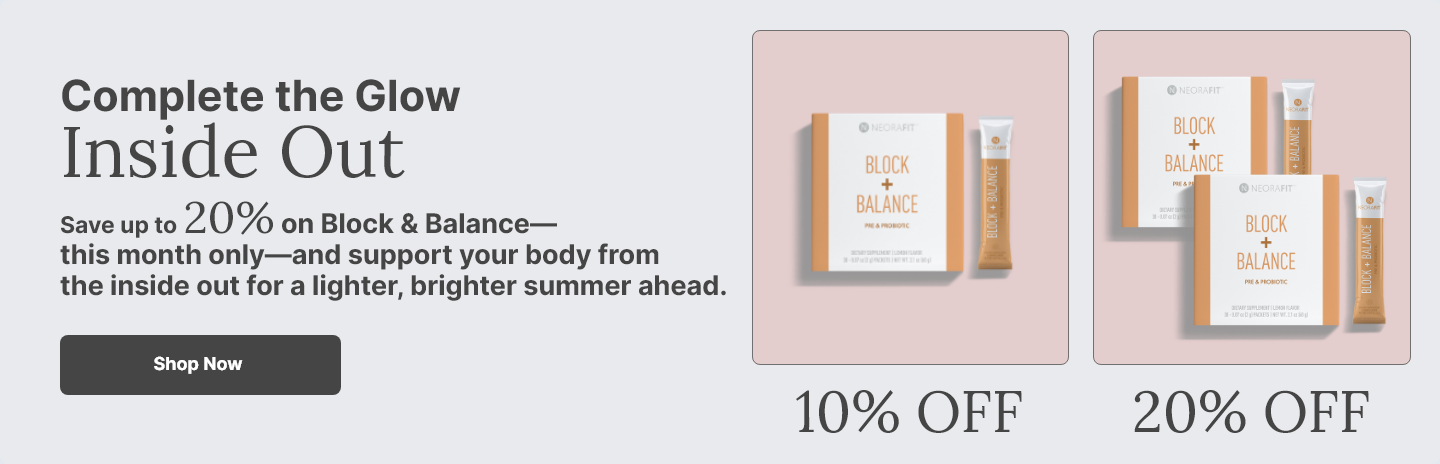 Show now and save up to 20% on Block&Balance—this month only! Featured areBlock & Balance images.